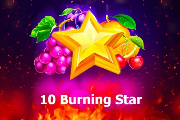 Capa do slot 10 Burning Star