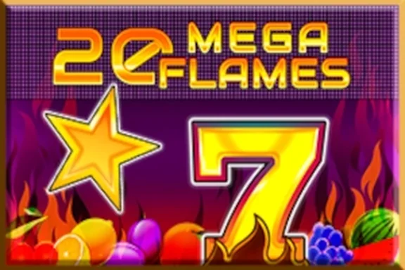 Capa do slot 20 Mega Flames
