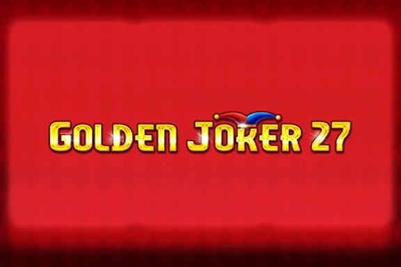 Capa do slot Golden Joker 27 Hold Win